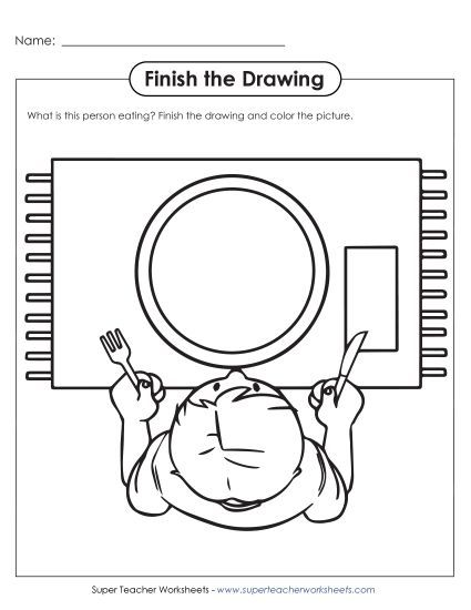 Special Meal (Printable PDF Worksheet)