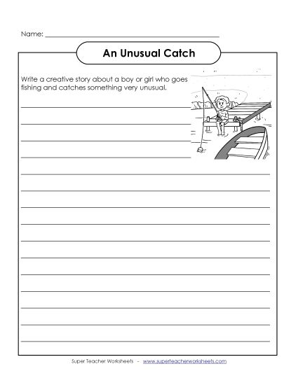Unusual Catch (Printable PDF Worksheet)