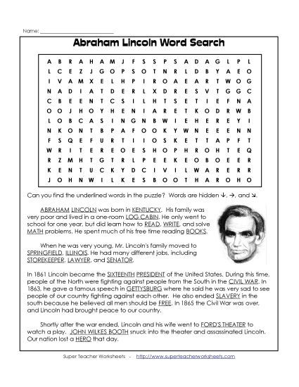 Puzzles & Games - Word Search (Harder) (Printable PDF Worksheet)