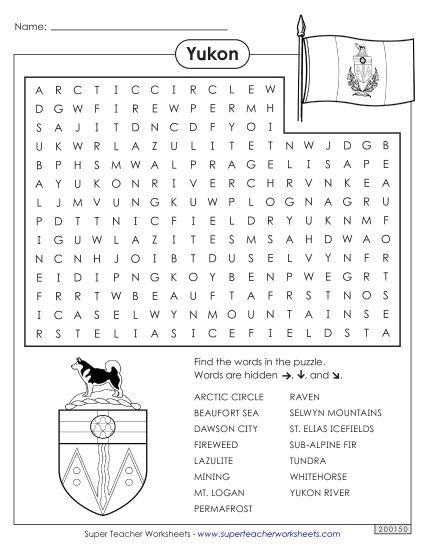 Puzzles - Word Search (Printable PDF Worksheet)
