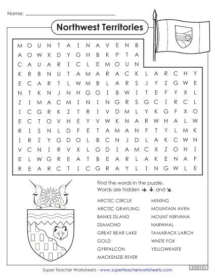 Puzzles - Word Search (Printable PDF Worksheet)