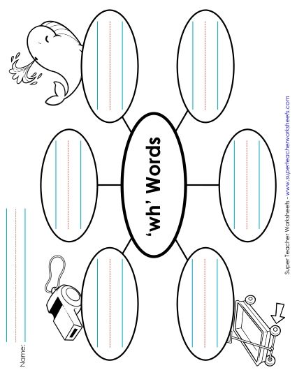 Worksheets - Word Web (Printable PDF Worksheet)