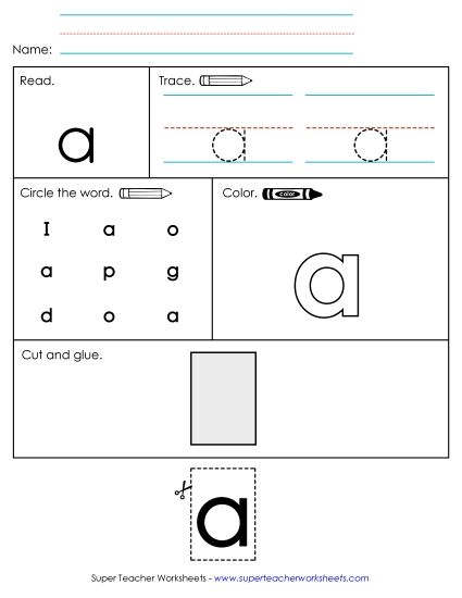 Worksheet 2: A (Printable PDF Worksheet)