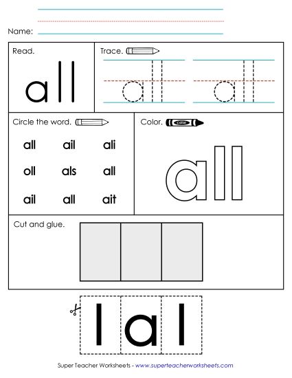 Worksheet 2: All (Printable PDF Worksheet)