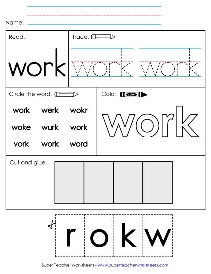 Worksheet 2: Work (Printable PDF Worksheet)