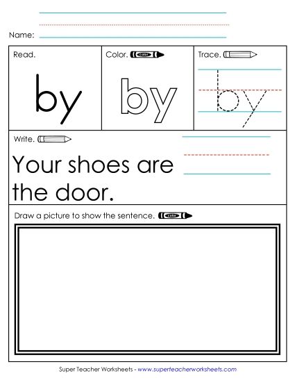 Worksheet 3: By (Printable PDF Worksheet)