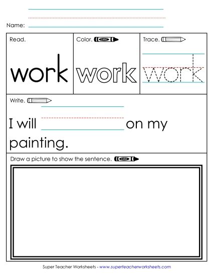 Worksheet 3: Work (Printable PDF Worksheet)
