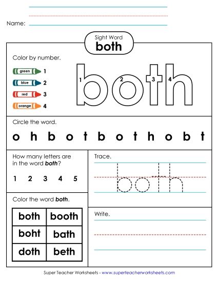 Worksheet 4: Both (Printable PDF Worksheet)