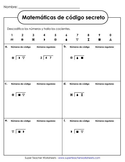 MCS: División con cocientes de 2 dígitos con residuos Gratis Division Worksheet