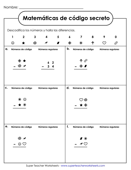 SCM: Resta de 2 dígitos con reagrupación Gratis Worksheet