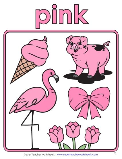 aCartoon Anchor Chart (Pink)