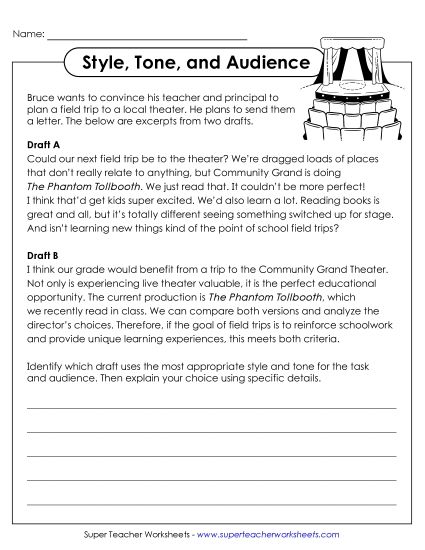 aChoosing Appropriate Style and Tone (Formal)