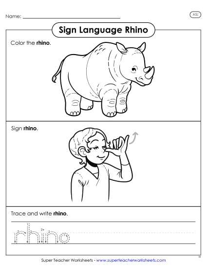 New Rhino Worksheet New Rhino Worksheet