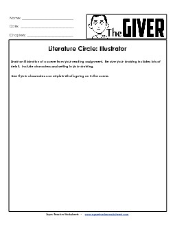 Illustrator Book The Giver Worksheet