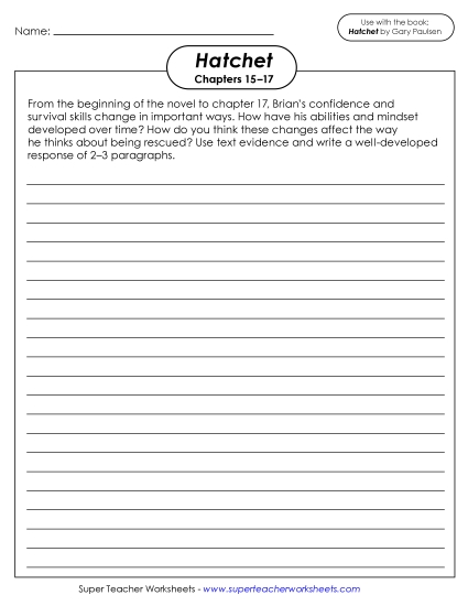 New Writing Prompt: Confidence & Survival Skills Worksheet New Writing Prompt: Confidence & Survival Skills Worksheet