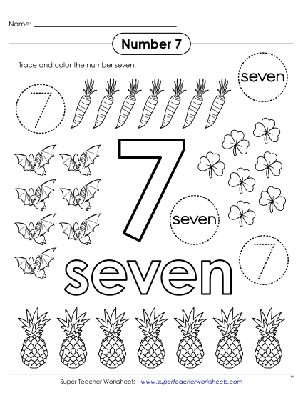 aColor & Trace: Number 7