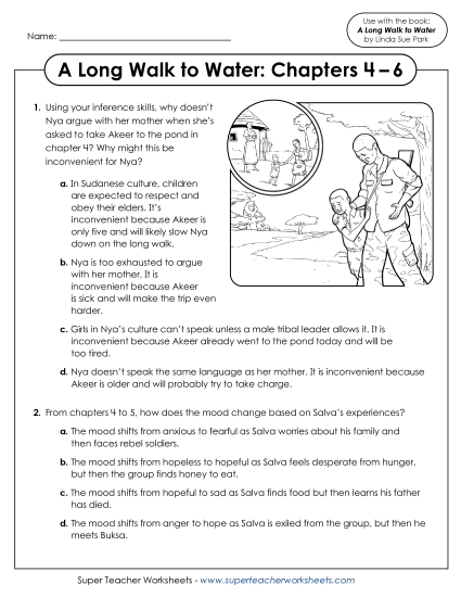 aQuestions for Chapters 4–6