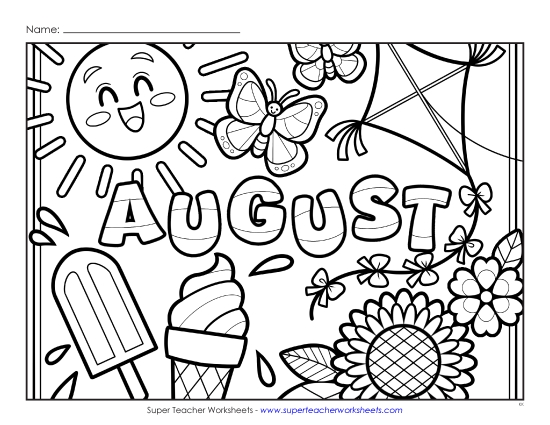 New August (Basic) Worksheet