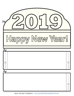 New Year (2019) Holiday Worksheet