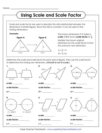 aFind Scale and Scale Factor
