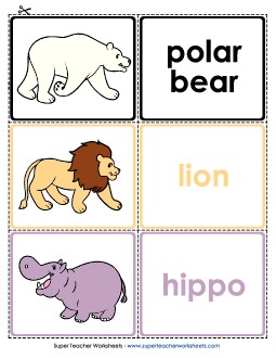 Polar Bear Matching Cards Free Picture Book Polar Bear Worksheet