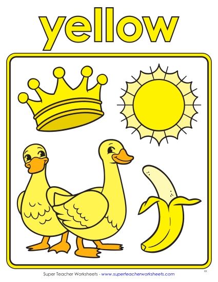 aCartoon Anchor Chart (Yellow)