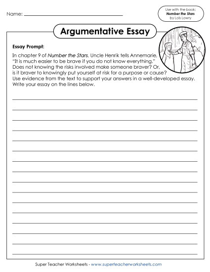 New Argumentative Essay Prompt Worksheet New Argumentative Essay Prompt Worksheet