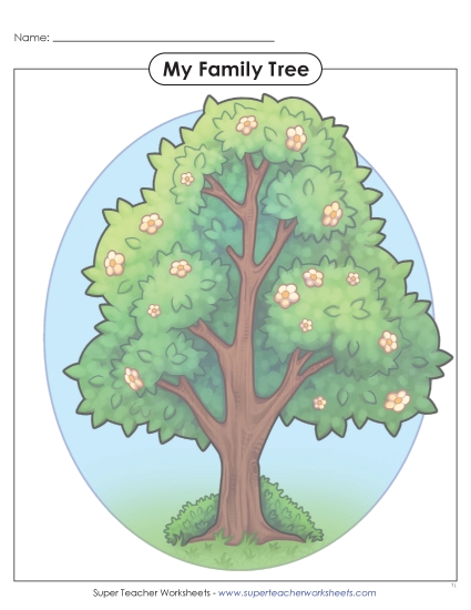 aCut & Glue Family Tree