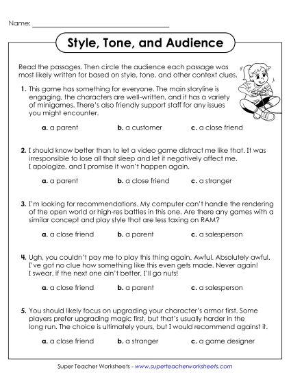 aIdentifying Audience with Style and Tone