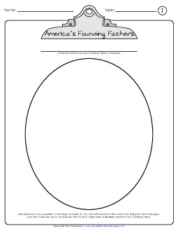 American Founding Fathers Report 5th Grade Social Studies Worksheet