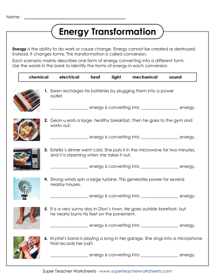 New Energy Transformation Scenarios Worksheet New Energy Transformation Scenarios Worksheet