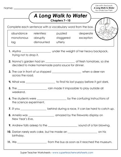 New Complete the Sentence (Vocabulary Activity) Worksheet New Complete the Sentence (Vocabulary Activity) Worksheet