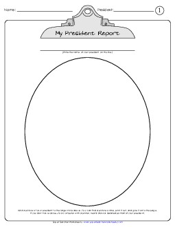 President Research Report Presidents Worksheet