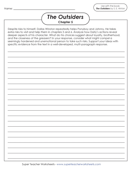New Writing Prompt: Dally Worksheet New Writing Prompt: Dally Worksheet