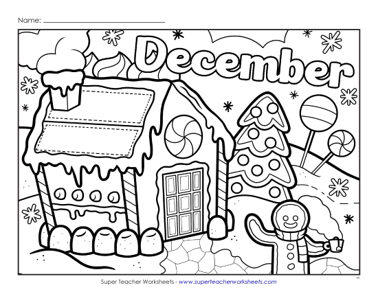 New December (Advanced) Worksheet