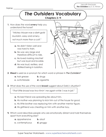 New Vocabulary Questions (Chapters 3–4) Worksheet New Vocabulary Questions (Chapters 3–4) Worksheet