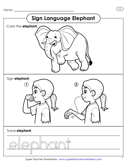 New Elephant Worksheet New Elephant Worksheet