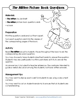 New Discussion Question Cards Worksheet