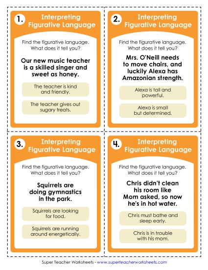 aFigurative Language: Interpreting Meaning
