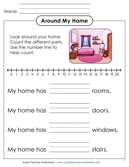 aCounting Around My Home