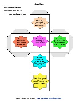 Reading Story Cube Worksheet