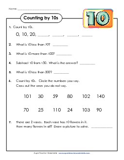 Skip Counting  Worksheets Learning Tool