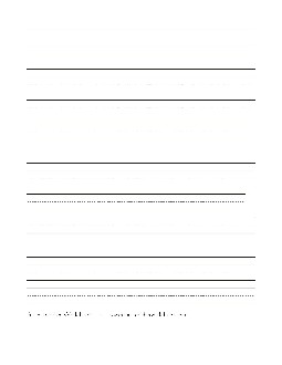 Medium Dotted Lines (No Line for Name) Printing Worksheet