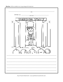 Lincoln\'s School Play Free Presidents Day Worksheet