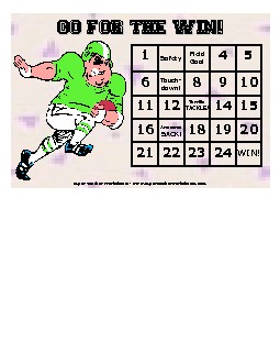 Football Sticker Chart Sticker Charts Worksheet