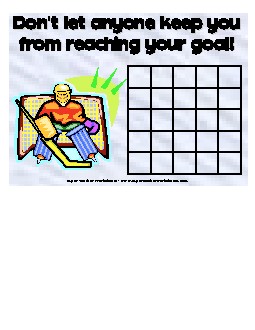 Hockey Sticker Chart Sticker Charts Worksheet