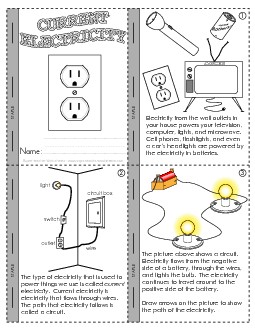 Current Electricity Mini-Book Worksheet