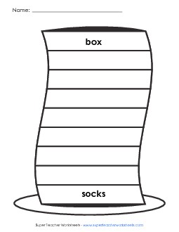 ABC Order (Basic) - Simple Words Drseuss Worksheet