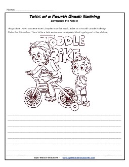 Chapter 8 - Summarize the Picture Worksheet