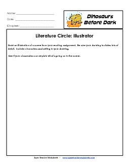 Lit. Circles: Illustrator Books Worksheet